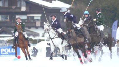 Snow Polo World Cup at Kitzbuhel