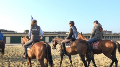 Topo Braun – Deauville Beach horses