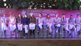 Presentación del Abierto Argentino de Polo Femenino – Lucas Monteverde & Hazel Jackson