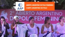 Women’s Argentine Polo Open Presentation – Nina Clarkin