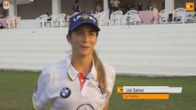 Queen’s Cup Pink Polo – Lia Salvo