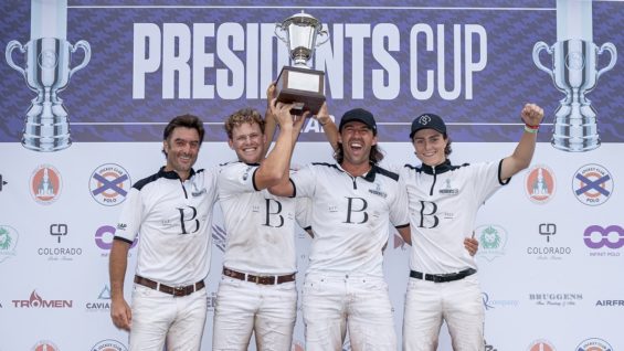 BEL POLO (Sebastián Merlos, Edward Banner, Henry Lunn & Santos Merlos), GANADORES DE LA PRESIDENTS CUP Photo Credit Matias Callejo (2)