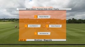 Black Bears – Thames-side Silver Trophy – The Lemonade Club vs. Shalimar/Magnolia