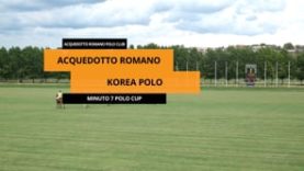 Minuto 7 Cup Roma 2022 – Acquedotto Romano v Korea