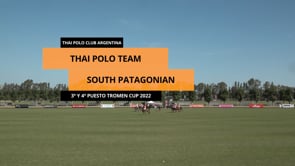 3º y 4º Puesto Copa Tromen – Thai Polo Team v South Patagonian