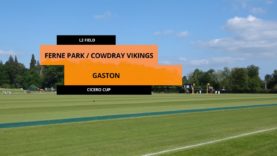 Cicero Cup – Ferne Park / Cowdray Vikings vs Gaston