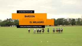 Copa Julio Novillo Astrada Final – Bardon vs El Milagro