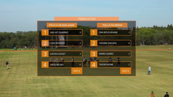 Throne Cup 2023 – Jnan Amar v PGH La Palmeraie