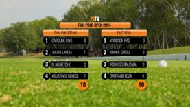 Thai Polo Open – Thai Polo Team vs Fast Fish – Semifinals