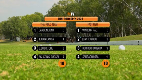Thai Polo Open – Thai Polo Team vs Fast Fish – Semifinals