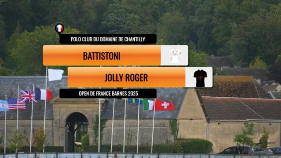 Open de France de Polo Barnes 2025 – Battistoni vs Jolly Roger