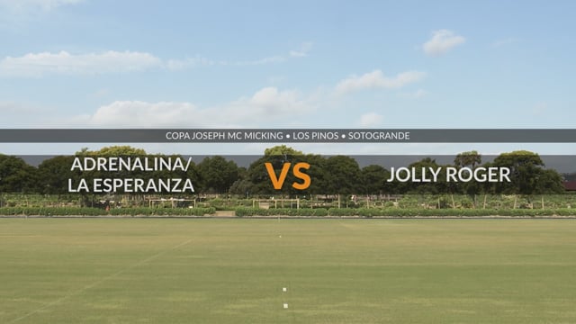 Copa Joseph McMicking 2026 – Adrenalina-La Esperanza Vs Jolly Roger