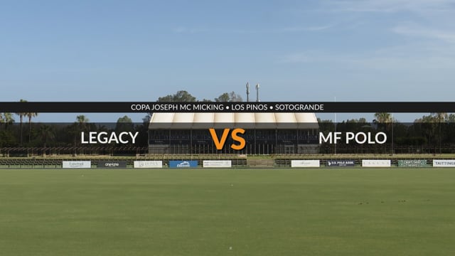Copa Joseph McMicking 2026 – MF polo Vs Legacy